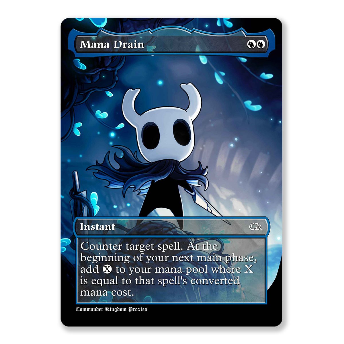 Mana Drain | Hollow Knight | Full Art Custom MTG Proxy Card ...