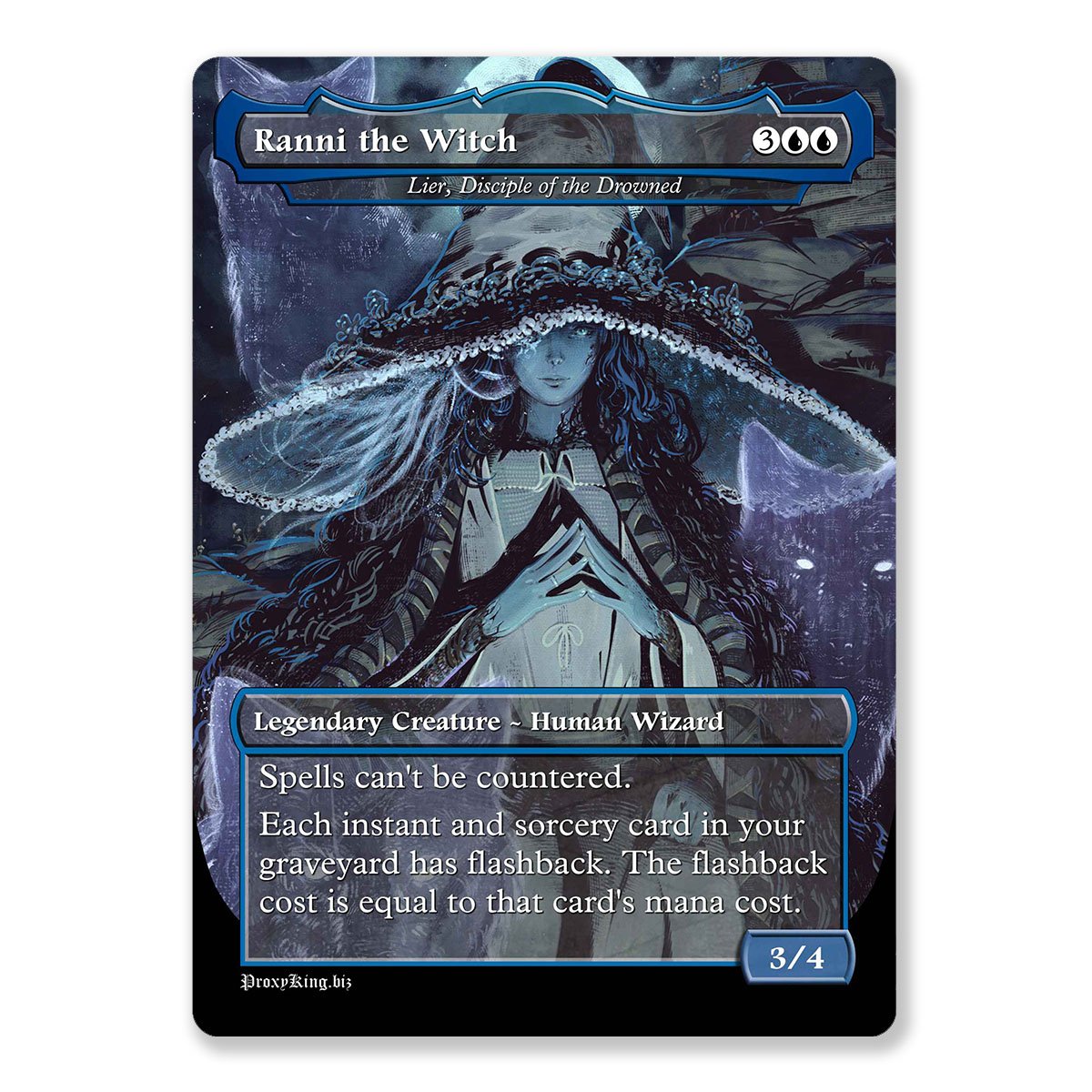 Ranni the Witch - Lier, disciple of the Drowned | Elden Ring | Full Art ...