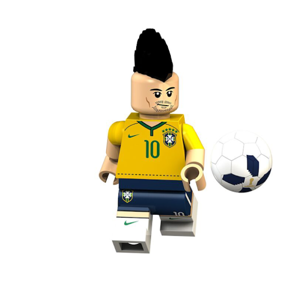 Celeb Minifigure Futbol Soccer | Neymar