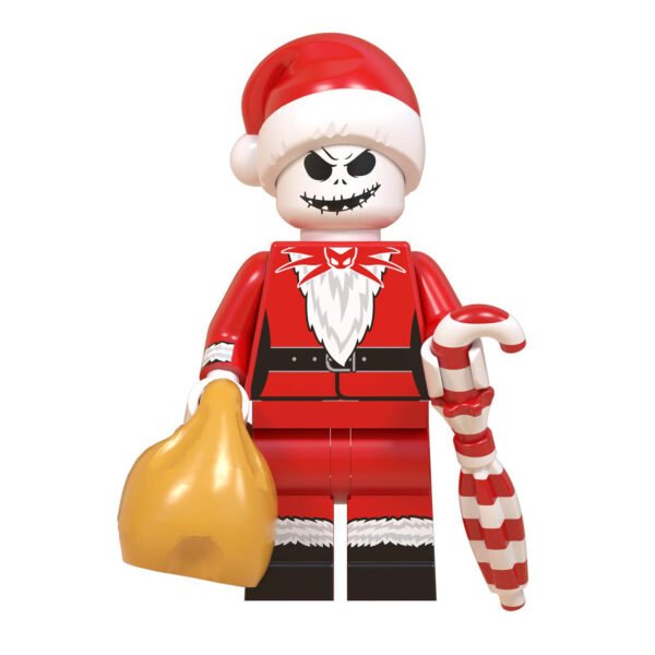 Movie Minifigure Horror | Santa Jack Skellington