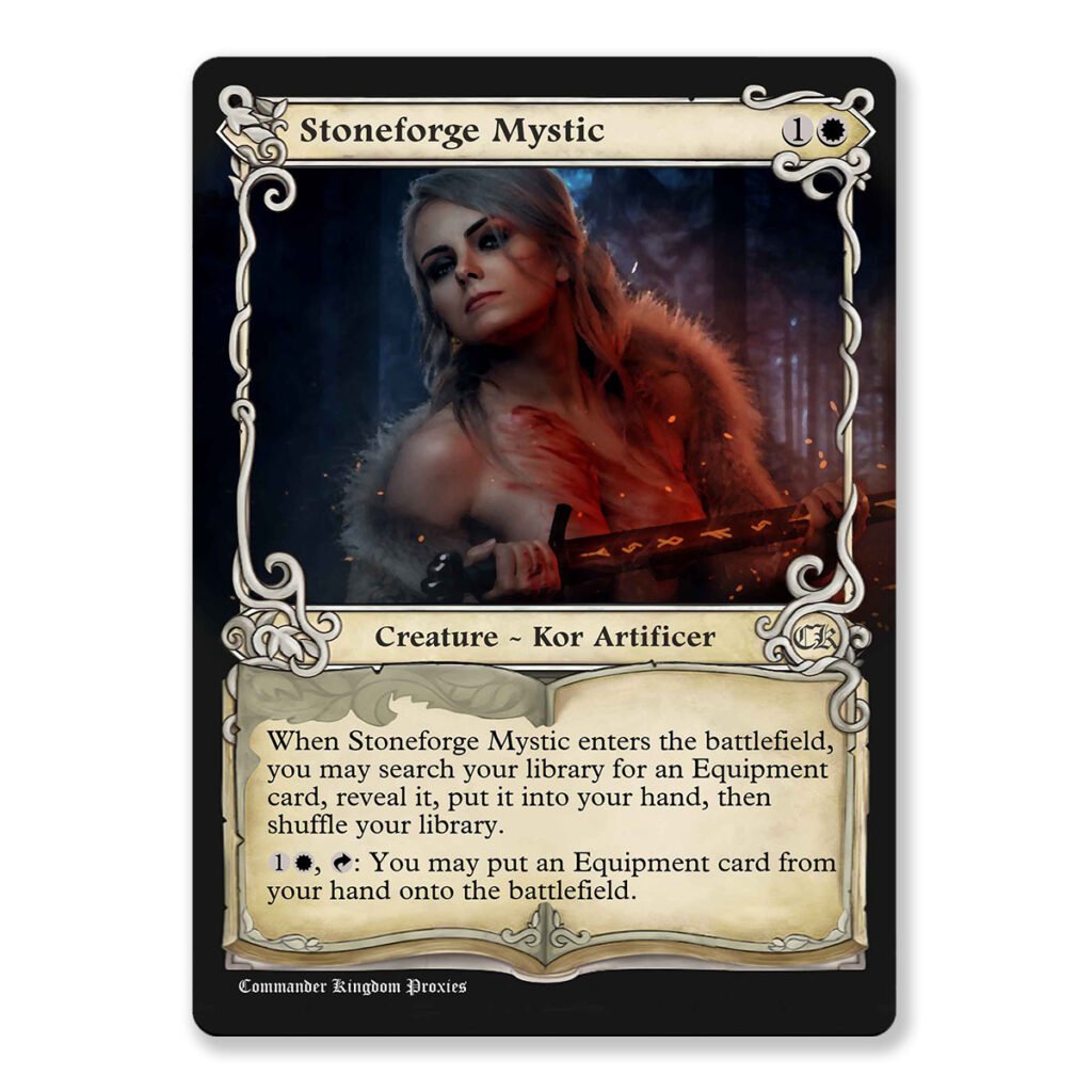 Stoneforge Mystic | Adventure Custom MTG Proxy Card - trinketkingdom.com