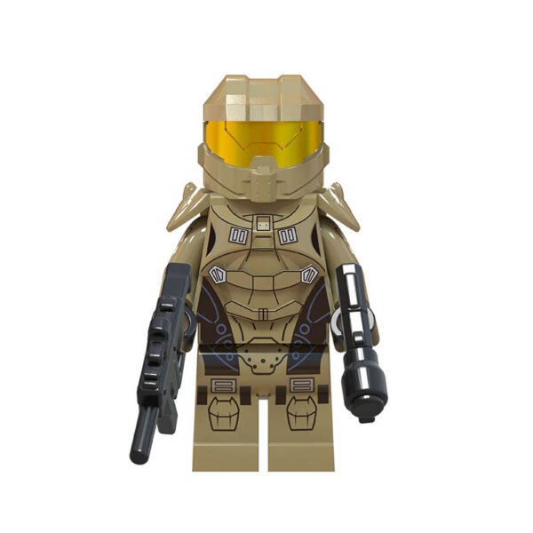 Video Game Minifigure Halo | Master Chief (Brown)